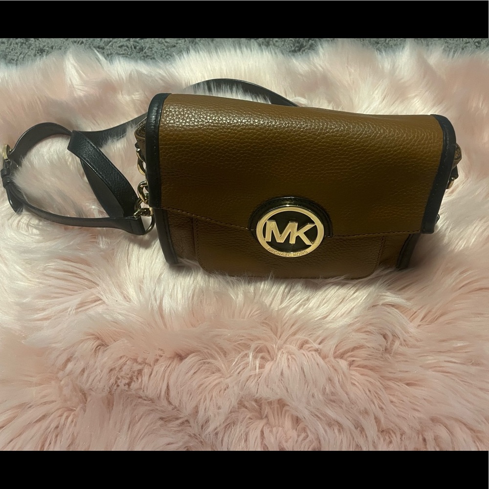Michael Kors Cross body black and brown